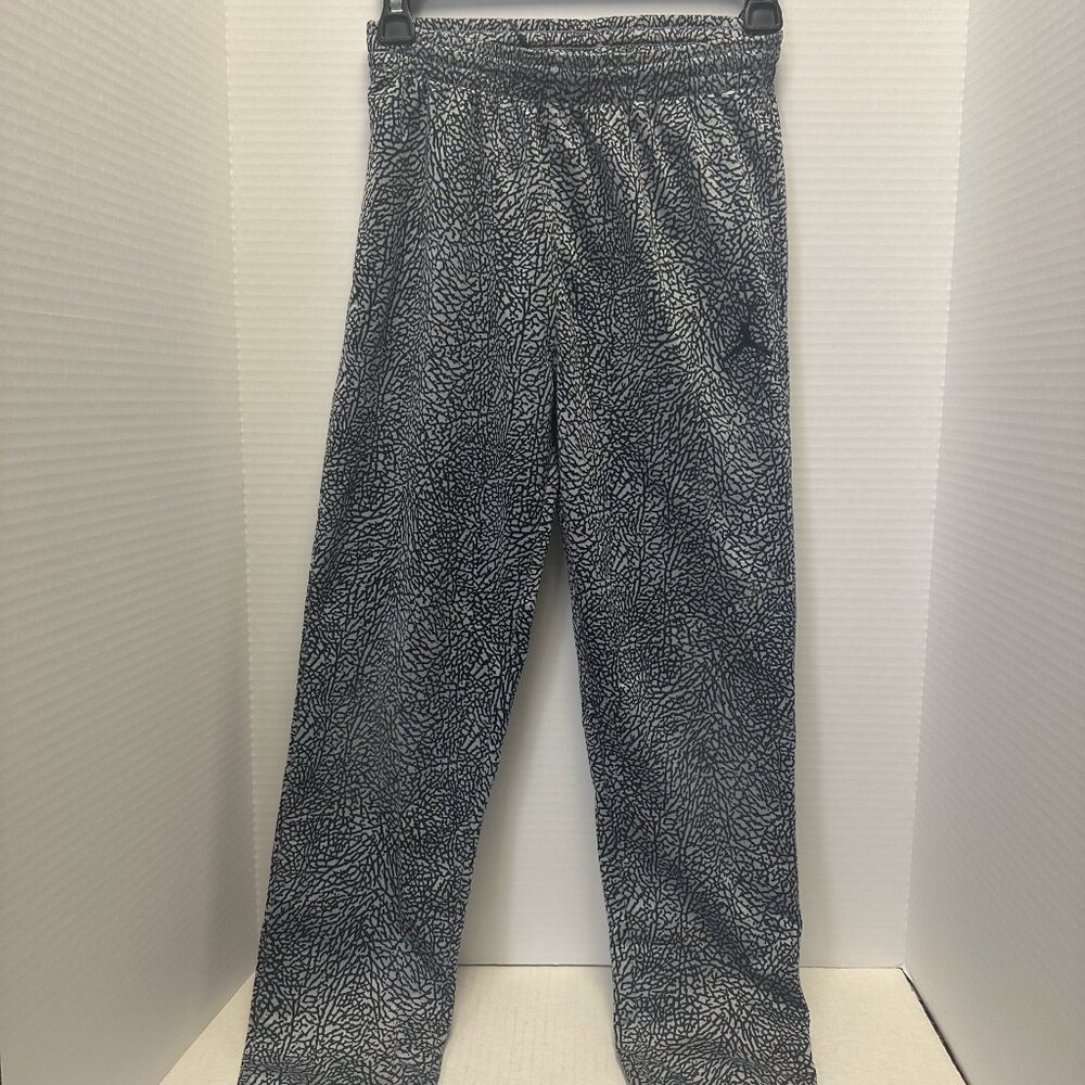 Air Jordan Girl's leggings Size Large Black Grey Activewear